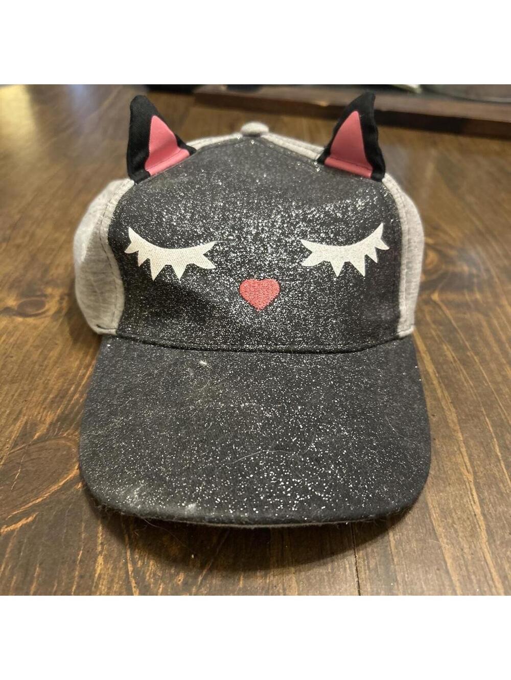 Unbranded Women's Black and Grey Hat